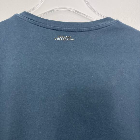 Versace Collection Medusa Embellished T-Shirt Medium - Picture 4 of 10